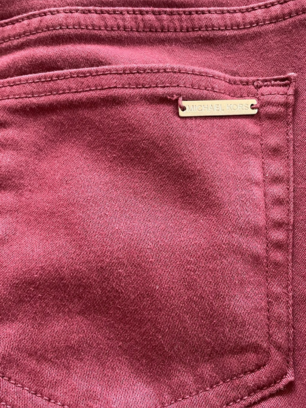 Michael Kors Maroon Slacks size 8 - Picture 6 of 13